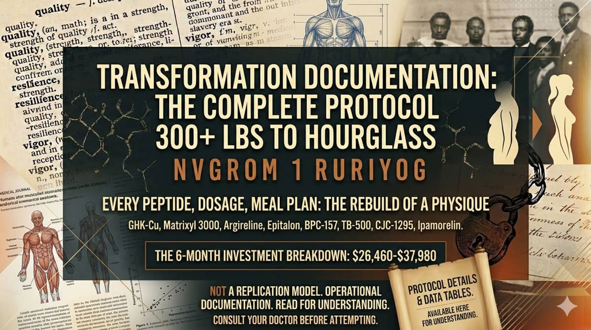 You are currently viewing The Peptide Protocol — Operational Documentation
